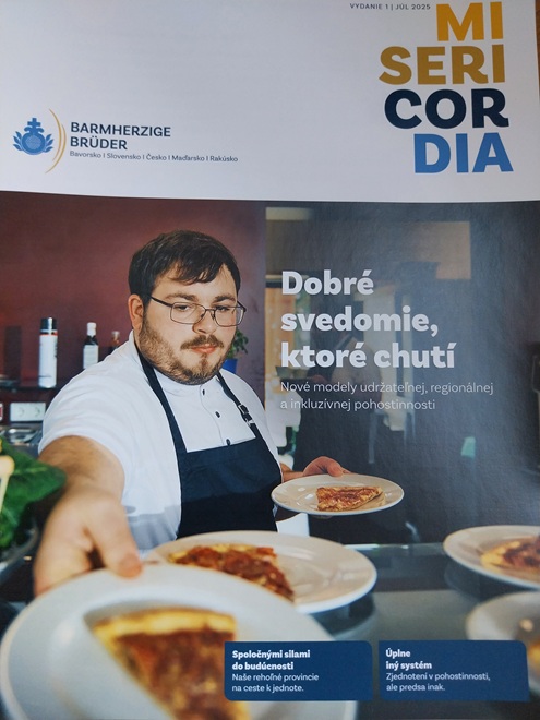 Obálka nového časopisu - prvého vydania.